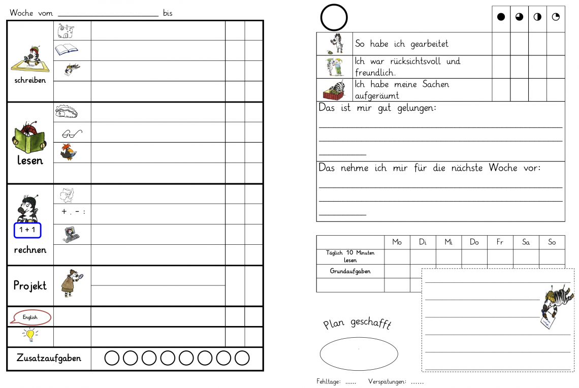 Logbuch Dokumentation der Lernfortschritte Gemeinschaftsschule